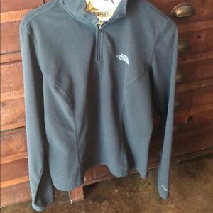 North Face Light half zip up fleece
